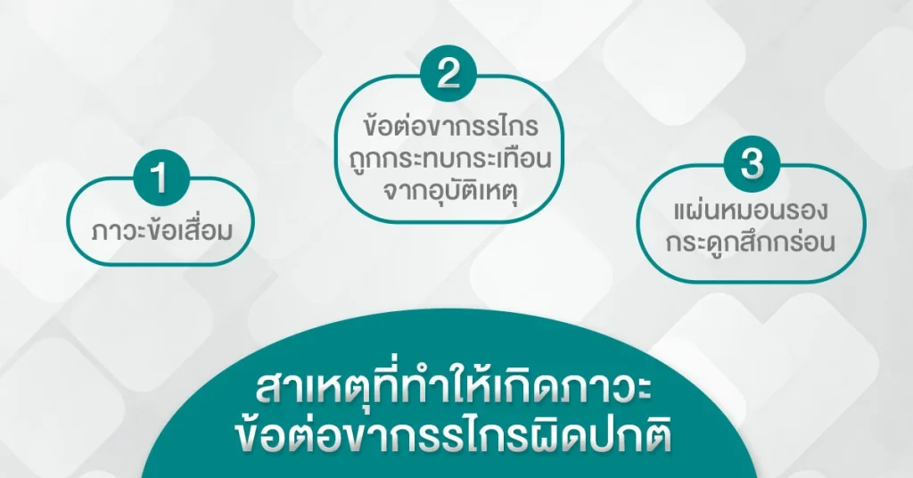 ข้อต่อขากรรไกรอักเสบสาเหตุคืออะไรบ้าง ขากรรไกรมีเสียงเกิดจากอะไร